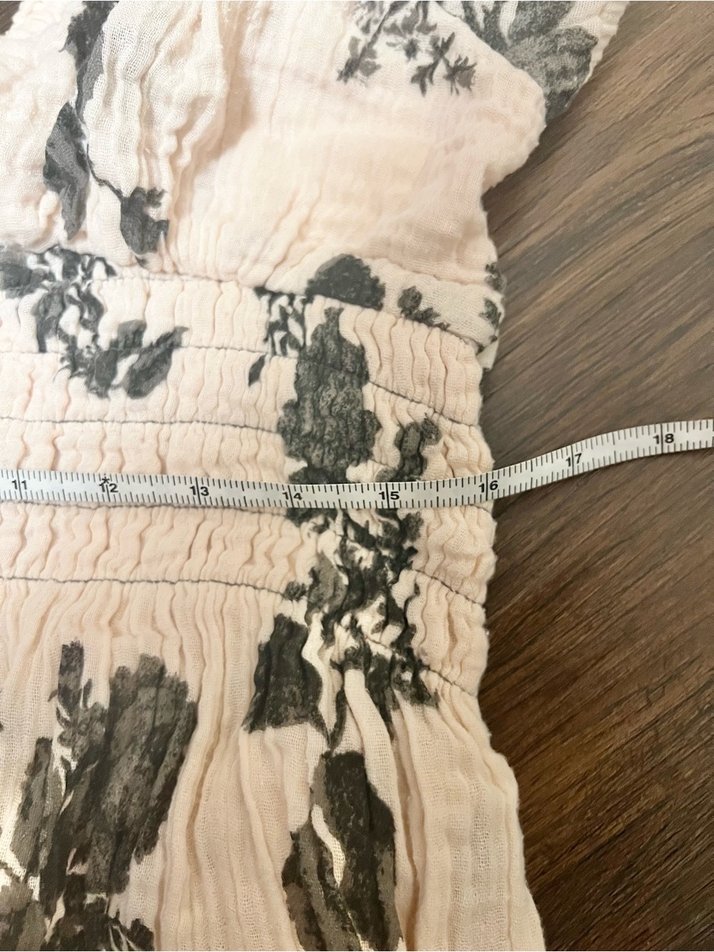 Free People pink Maxi Dress with Black Floral Print - Picture 14 of 14